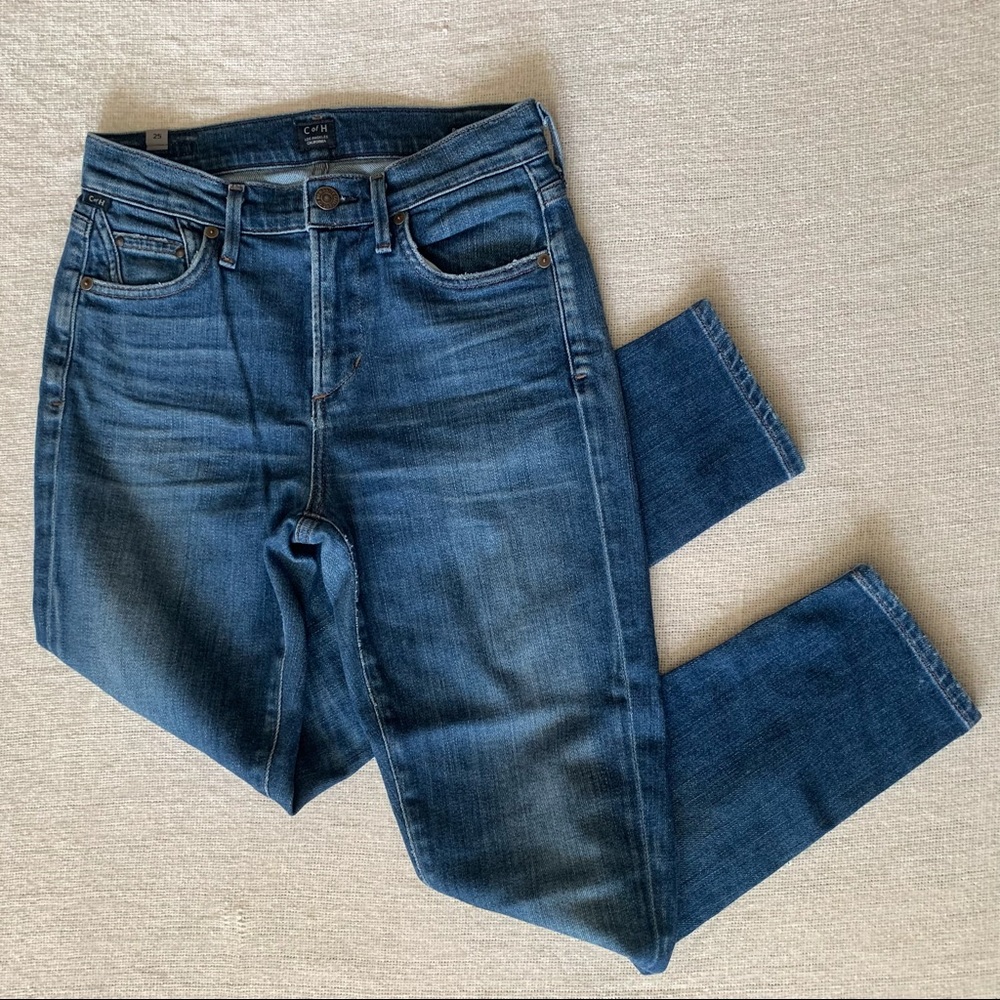 Citizens Of Humanity Blue Skinny Jeans